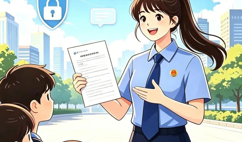 同学们，暑假反诈课已送达~请注意查收！